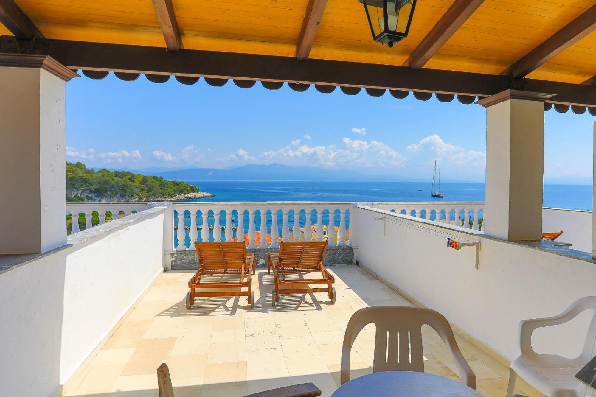 Vista Mare Faros Apartment Gaios Ngoại thất bức ảnh